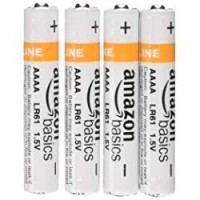 AmazonBasics - Pile alcaline AAAA, confezione da 4