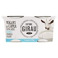 Fattorie Girau YOGURT DI CAPRA 100% BIANCO, 2 x