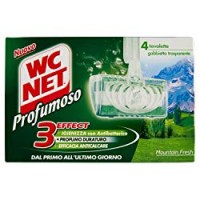 Wc Net - Detergente per WC, 3 Effect: Igienizza con Antibatterico, Profumo Duraturo, Efficacia Anticalcare