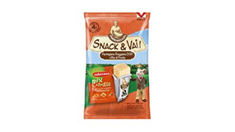 Parmareggio Snack e Vai - Parmigiano e Mix di Frutta - 0.04 kg