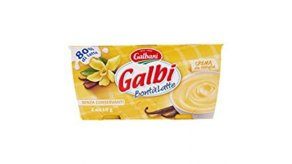 Galbani GALBI' BONTA' LATTE CREMA ALLA VANIGLIA Galbani