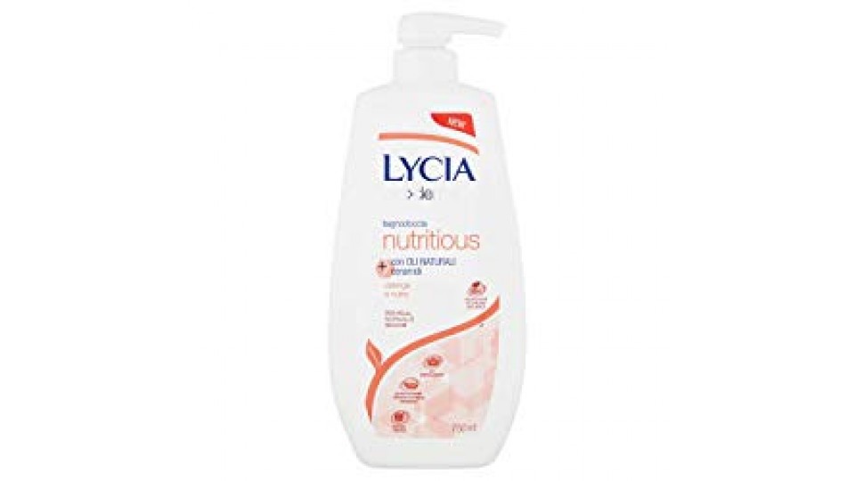 Lycia Pro>Derma BAGNODOCCIA NUTRITIOUS OLI NATURALI
