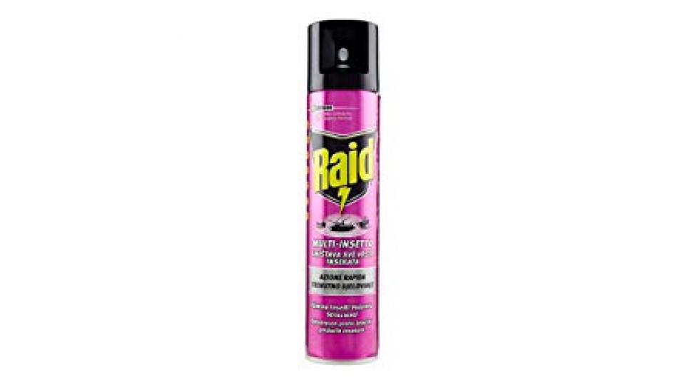 RAID MULTINSETTO SPRAY ML 300 S.C.JOHNSON ITALY