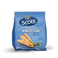 Scotti MINIGRISSINI CON RISO GUSTO ROSMARINO SENZA GLUTINE, 62,5g