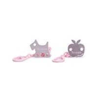 Suavinex 3800726 Clip Portasucchietto, Rosa, Modelli assortiti,1 pezzo