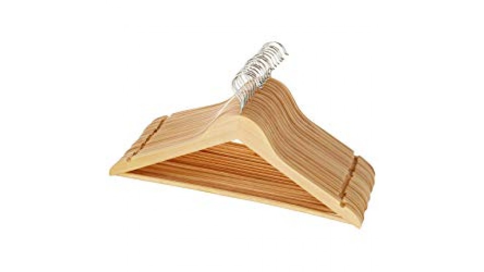 AmazonBasics - Gruccia in legno d'Acero