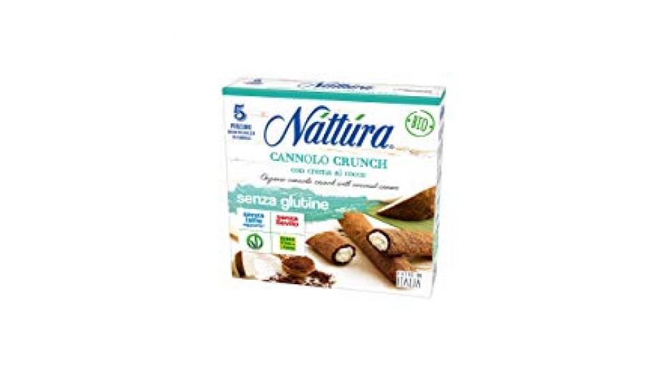 Eurofood CANNOLO COCCO BIO SENZA GLUTINE NATTURA