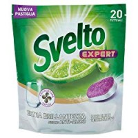 Svelto Expert Pastiglie per Lavastoviglie Extra Brillantezza 20 Lavaggi
