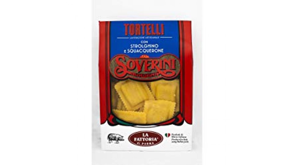 Soverini TORTELLINI STROLGHINO E SQUACQUERONE Artigianali
