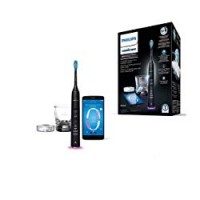 Philips Sonicare HX9901/13 DiamondClean Smart Spazzolino Elettrico Sonico con App, Connesso, Nero