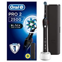 Oral-B Pro 2 2500 CrossAction Spazzolino Elettrico Ricaricabile, Nero