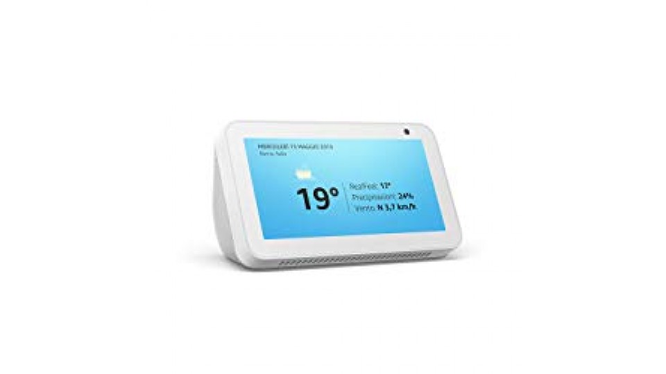 Ti presentiamo Echo Show 5 – Schermo compatto e intelligente con Alexa, Bianco