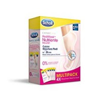 Scholl Pedimask Maschera Piedi Nutriente con 0% Profumi e Coloranti, 4 Paia di Calzini Idratanti