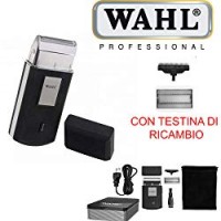 Wahl 3615-0471 - Mobile Shaver Rasoio Cordless, nero