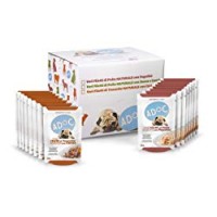 Adoc Cibo Umido per Cani con Ingredienti Naturali al 100% - Multipack da da 100 Gr con Pollo e Fegatini e con Tonno e Carote