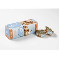 Adoc Cibo Umido per Gatti con Ingredienti Naturali al 100% - Multipack da da 50 Gr con Tonno e Manzo