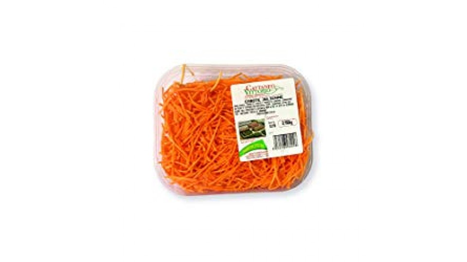 Carote julienne in busta - Azienda agricola Cattaneo Vittorio