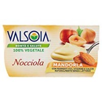Valsoia Bontà e Salute YOGURT MANDORLA E NOCCIOLA 100% VEGETALE, 2 x