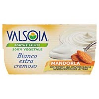 Valsoia Bontà e Salute YOGURT BIANCO EXTRA CREMOSO MANDORLA, 2 x