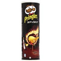 Pringles - Hot & Spicy, Snack Salato al Gusto Piccante e Speziato