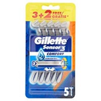 Gillette Sensor3 Comfort Lamette da Uomo Usa e Getta, 3 +