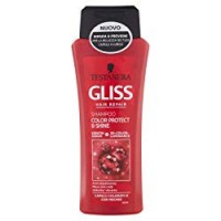 Testanera Gliss Shampoo, Supreme Color, Siero Repair e Fissa Colore Cura, Protezione del Colore e Luminosità