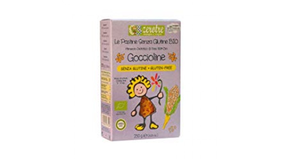 Goccioline bio di mais senza glutine Zerotre