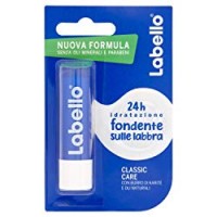 Labello Classic Care Formula senza Oli Minerali e Parabeni, 24h di idratazione