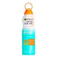 Garnier Ambre Solaire Spray Nebulizzatore Protettivo e Rinfrescante con Acqua Solare UV, Adatto a Viso e Corpo, IP30