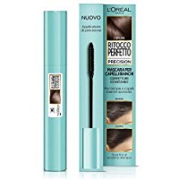 L'Oréal Paris Mascara Istantaneo Ritocco Perfetto Precision, Ideale per Capelli Bianchi Radi e Tempie, Non Macchia