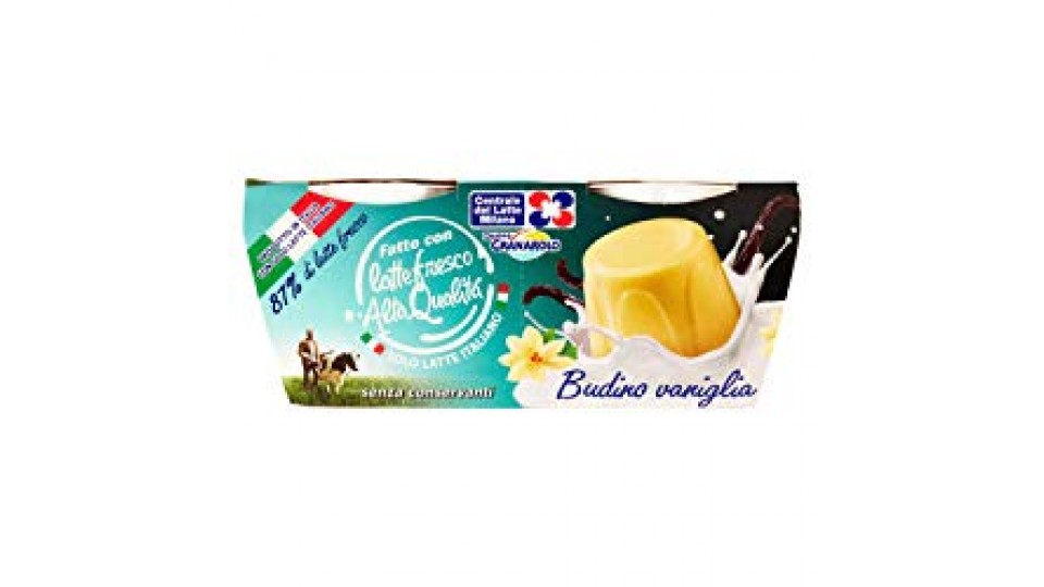 Centrale del Latte CREMA CON LATTE FRESCO ALLA VANIGLIA, 2 x