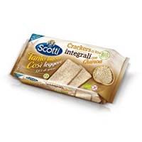 Scotti CRACKERS DI RISO INTEGRALE CON QUINOA SENZA GLUTINE