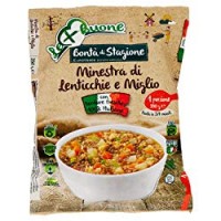 MINESTRA LENTICCHIE E MIGLIO VEG. S/GLUT
