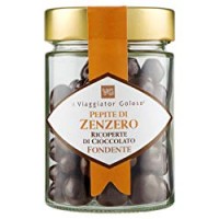Il Viaggiator Goloso ZENZERO RICOPERTO AL CIOCCOLATO FONDENTE VG