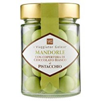 Il Viaggiator Goloso MANDORLA RICOPERTA AL PISTACCHIO VG