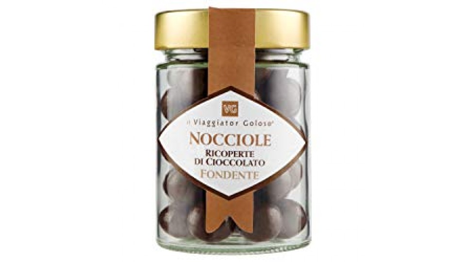 Il Viaggiator Goloso NOCCIOLE RICOPERTO AL CIOCCOLATO FONDENTE VG