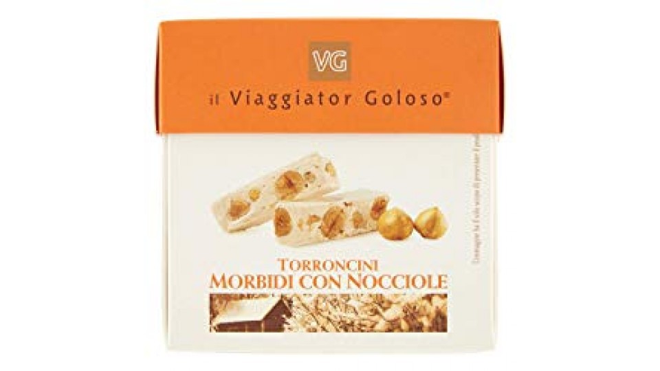 Il Viaggiator Goloso TORRONCINI MORBIDI ALLA NOCCIOLA VG