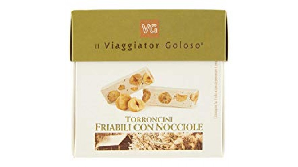 Il Viaggiator Goloso TORRONCINI FRIABILI ALLA NOCCIOLA VG