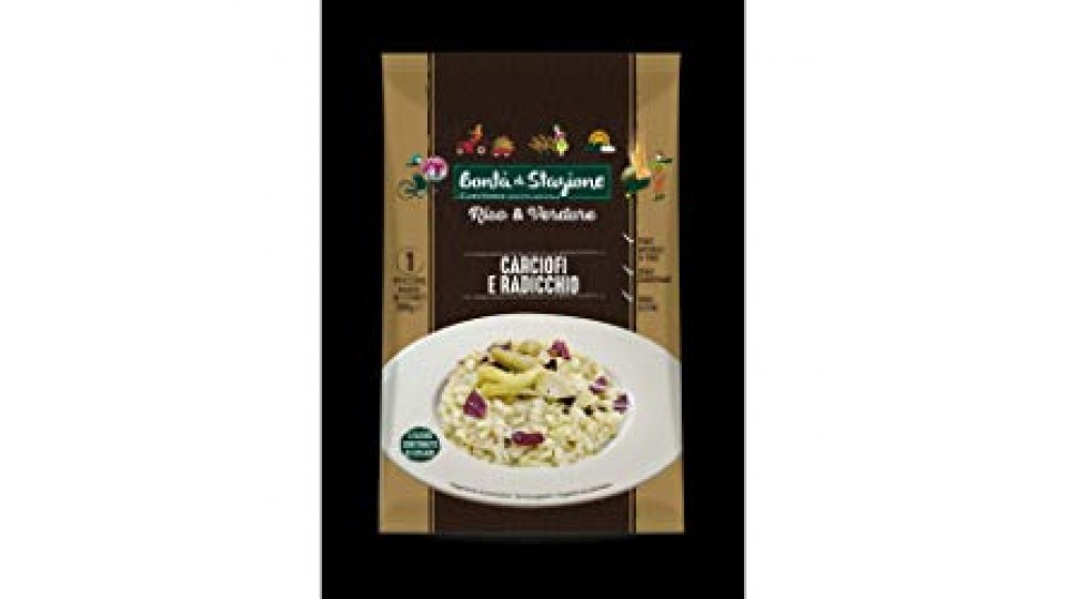 Riso Carciofi E Radicchio