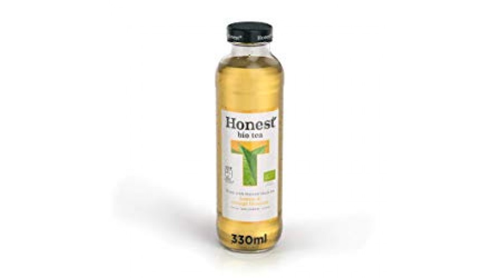 Honest Tea Tè Biologico Limone e Fiori d'Arancio 330 ml - bottiglia in vetro