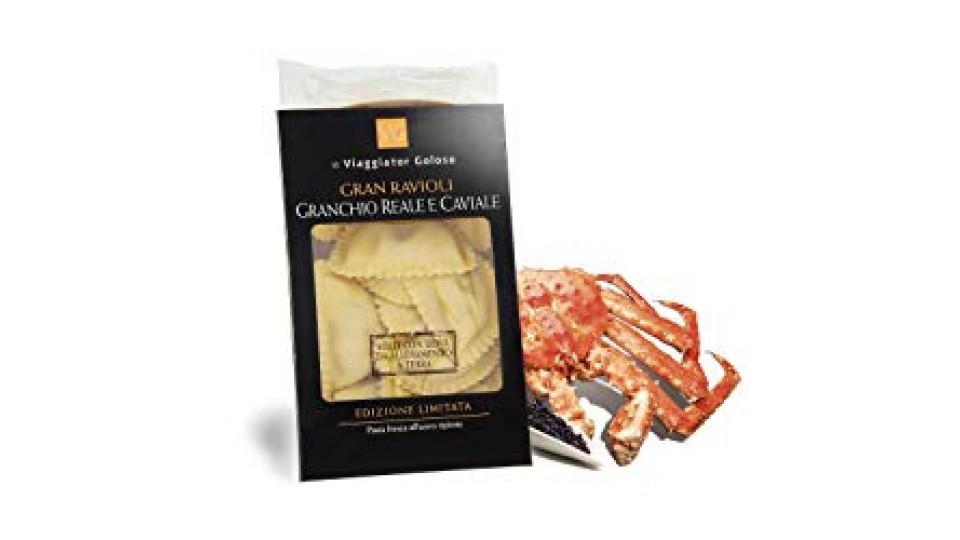 Il Viaggiator Goloso - Raviolo Granchio e Caviale