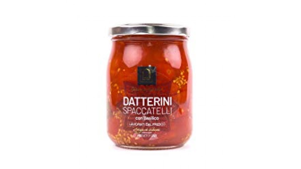 Casa Sapori Pomodori Datterini Spaccatelli con Basilico