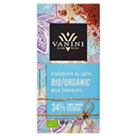 Vanini - Cioc.Latte 34% Bio Uganda