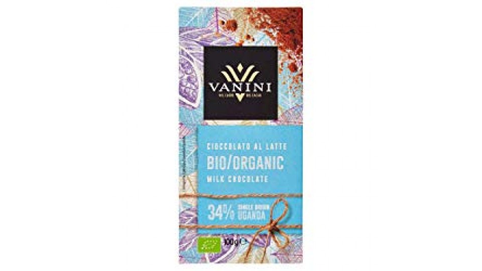 Vanini - Cioc.Latte 34% Bio Uganda