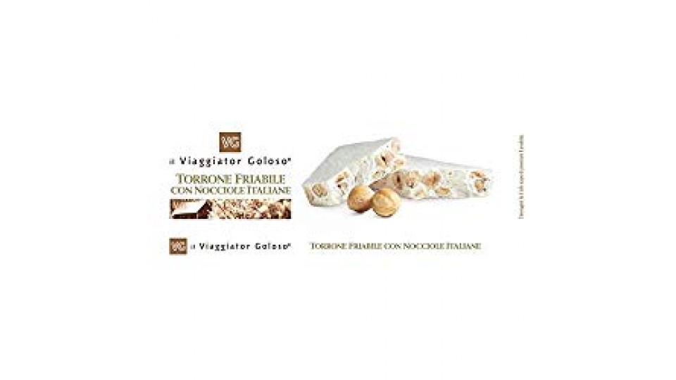 Il Viaggiator Goloso - Torrone Friabile Nocciole Italiane