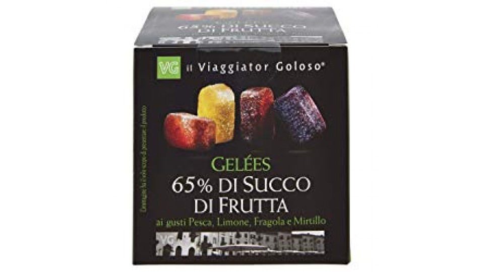GELEES ASSORTITE 65% DI SUCCO DI FRUTTA VG