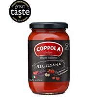 Coppola Salerno Sugo Siciliana, Sugo Pronto con Melenzane senza Zuccheri Aggiunti 
