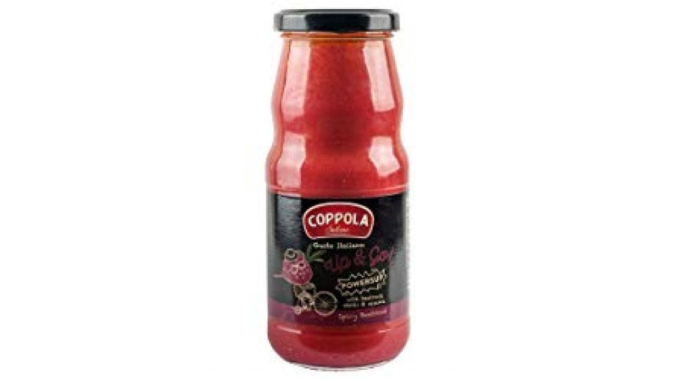 Coppola Salerno Zuppa con Barbabietola, Peperoncino e Sesamo senza Zucchero Aggiunto 