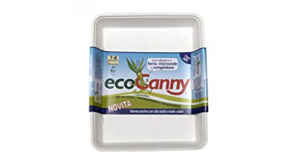EcoCanny - 2 Vaschette EcoBio Compostabili