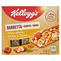 Kellogg's Barretta Mandorle -  Miele e Semi -  0.128 kg